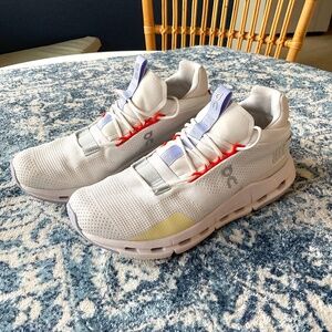 OnCloud Cloudnova cloudtec womens sneakers 9 white